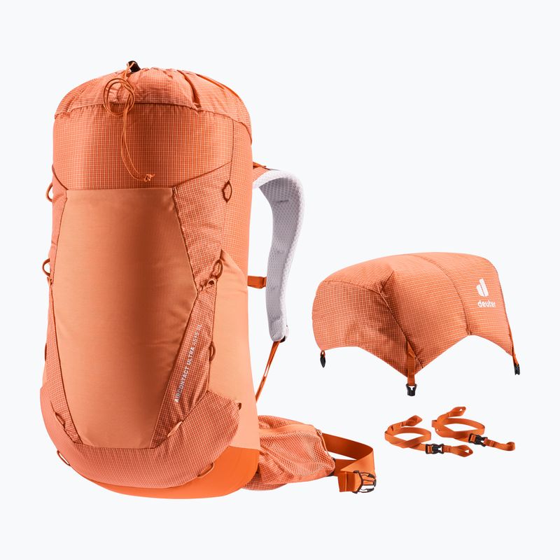 Zaino da trekking deuter Aircontact Ultra 45+5 SL sienna/paprika 7