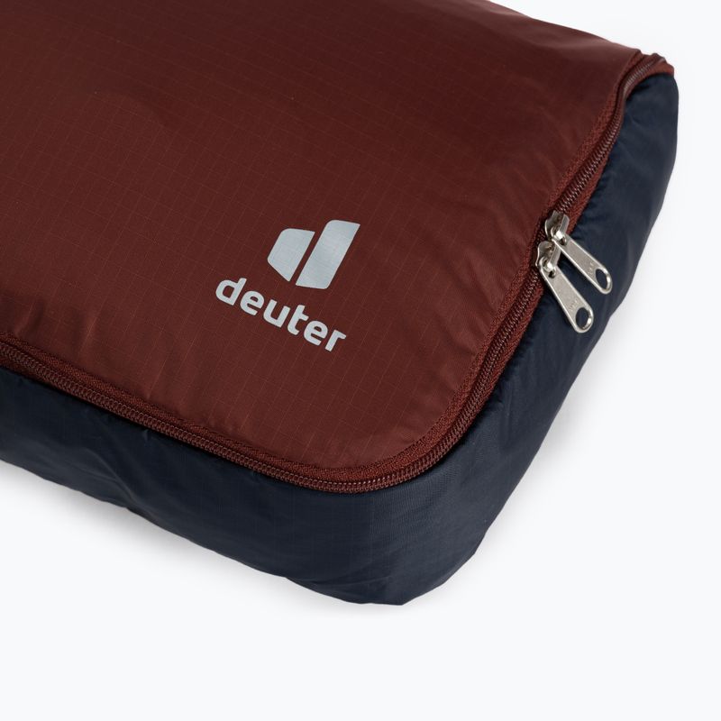 Borsa da trekking Deuter Wash Center Lite II in legno rosso/rosa 4