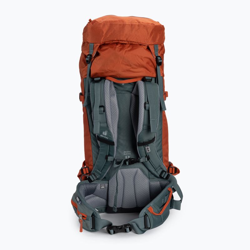 Zaino da arrampicata deuter Guide 34+ l paprika/teal 2