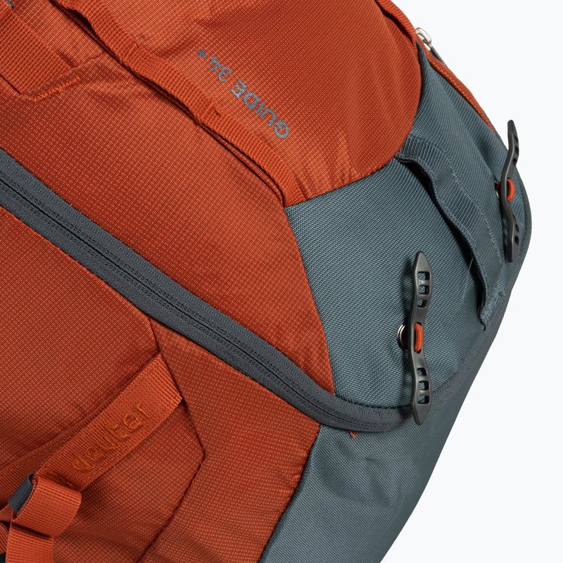 Zaino da arrampicata deuter Guide 34+ l paprika/teal 5