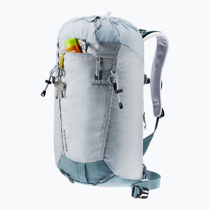 Zaino da arrampicata da donna deuter Guide Lite 22 l SL stagno/teal 6