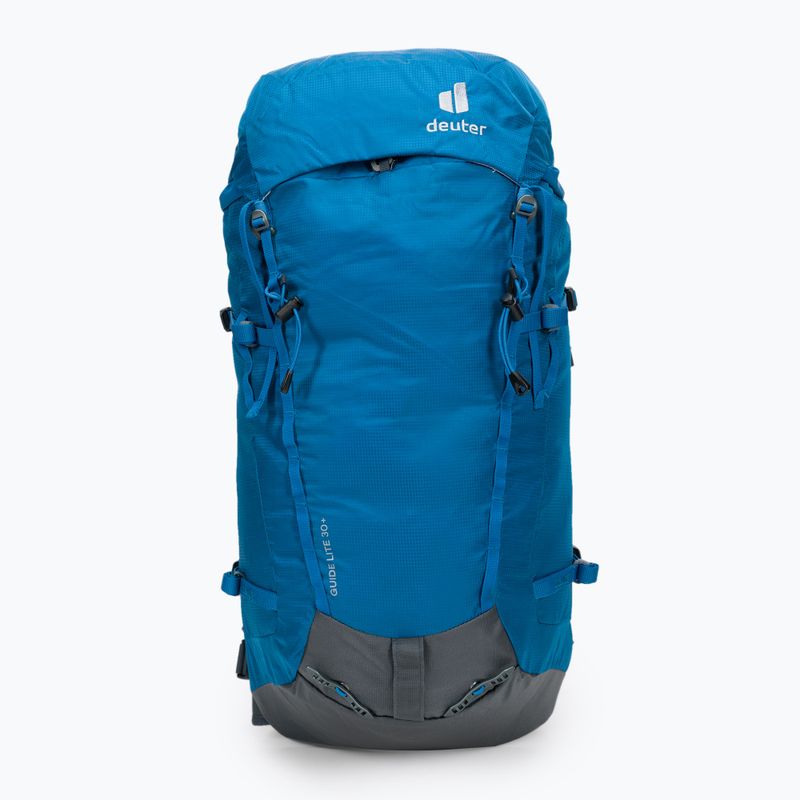 Zaino da arrampicata deuter Guide Lite 30+ l reef/grafite 2