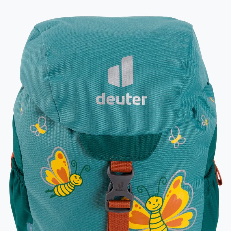 Zaino da trekking per bambini Deuter Schmusebär 8 l dustblue/alpinegreen 5