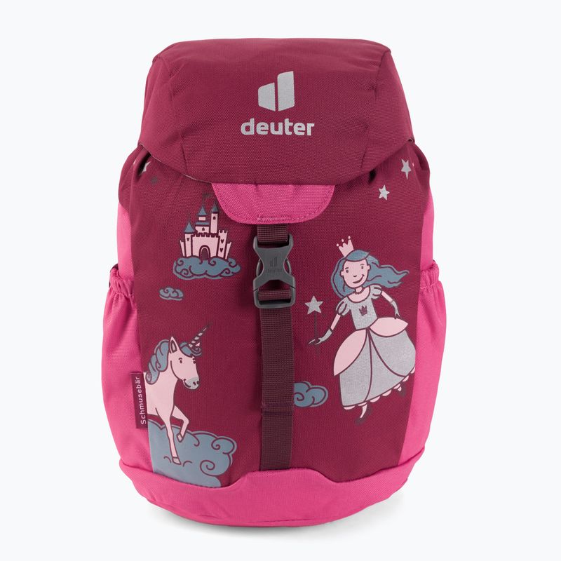 Zaino da trekking Deuter Schmusebär 8 l rubino/rosa per bambini