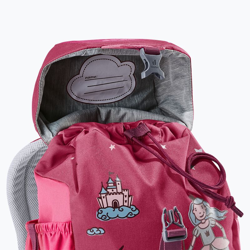 Zaino da trekking Deuter Schmusebär 8 l rubino/rosa per bambini 7