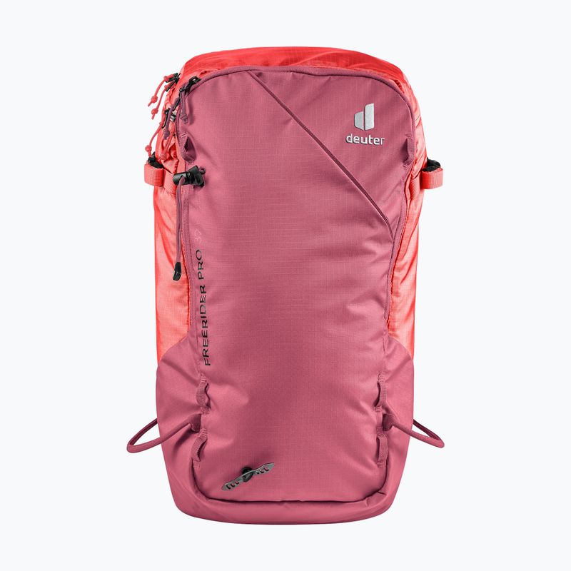 Zaino Deuter Freerider Pro 32+ l SL da donna marone/cremisi 2