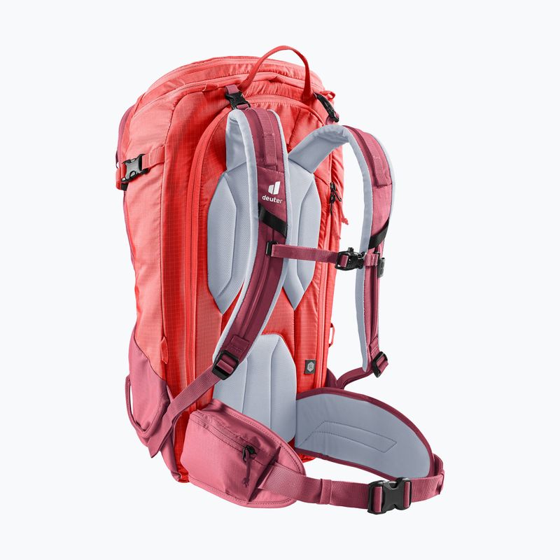Zaino Deuter Freerider Pro 32+ l SL da donna marone/cremisi 3