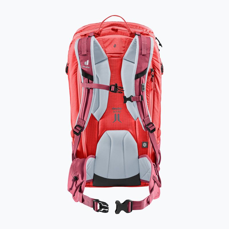 Zaino Deuter Freerider Pro 32+ l SL da donna marone/cremisi 4