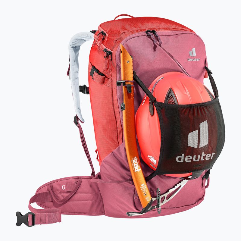Zaino Deuter Freerider Pro 32+ l SL da donna marone/cremisi 7