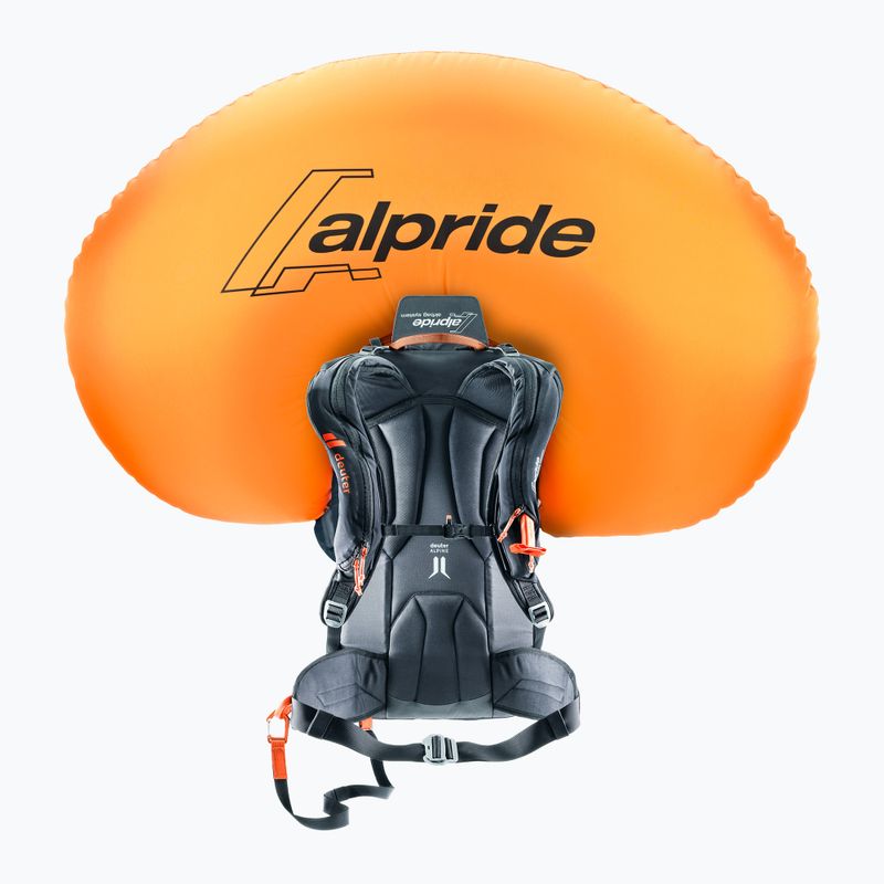 Zaino da valanga Deuter Alproof 32 l castagna/nero 4
