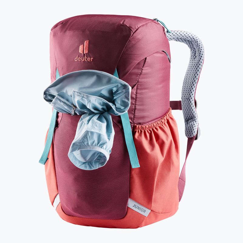 Zaino da escursionismo per bambini Deuter Junior 18 l marron/currant 10