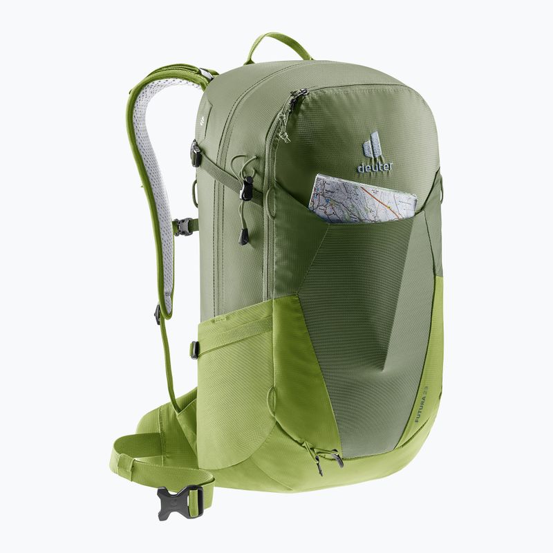 Zaino da trekking Deuter Futura 23 l kaki/meadow 10