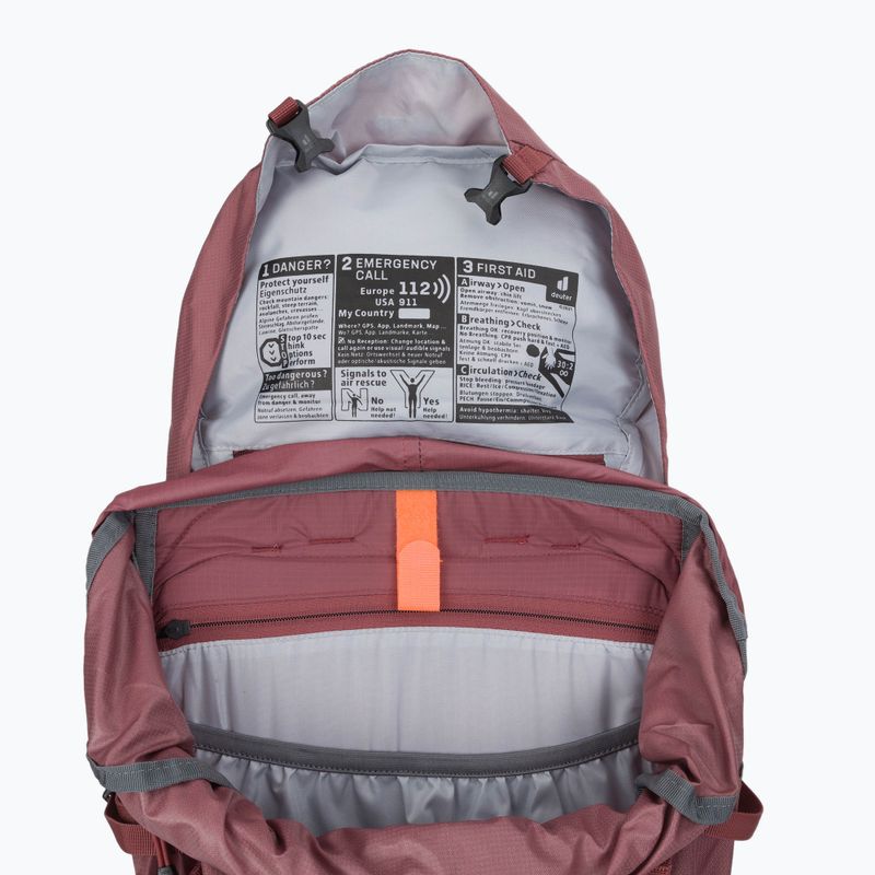 Zaino da escursionismo da donna deuter Futura 30 l SL caspia/currant 4