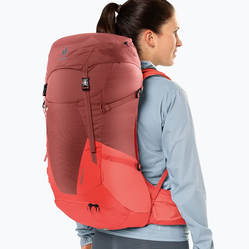 Zaino da escursionismo da donna deuter Futura 30 l SL caspia/currant 13