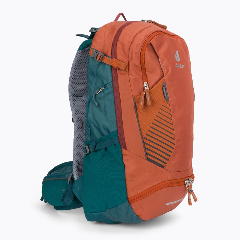Zaino bici Deuter Trans Alpine 24 l castagno/marino 2