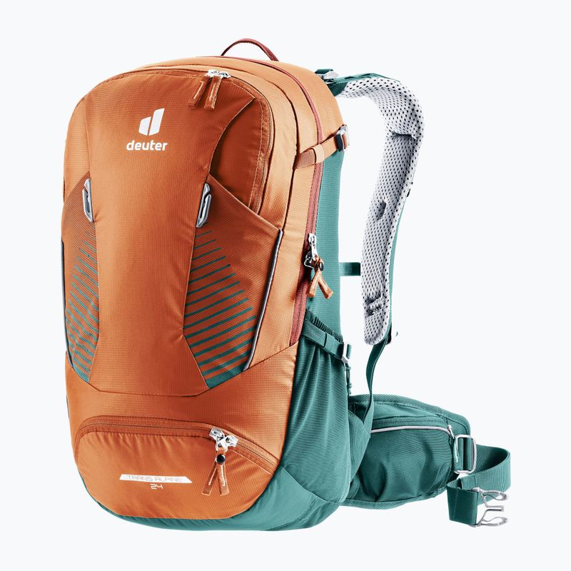 Zaino bici Deuter Trans Alpine 24 l castagno/marino 5