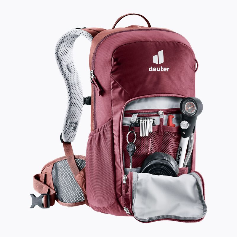 Zaino bici donna deuter Bike I 18 l SL maron/caspia 6