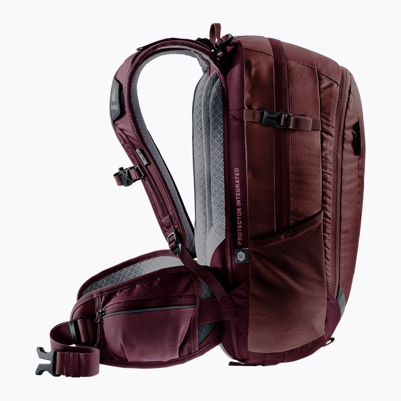 Zaino da bicicletta da donna deuter Flyt 12 l SL caspia/maron 5