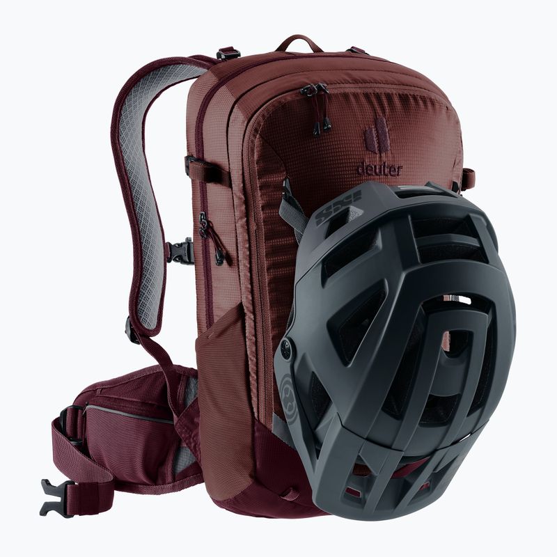 Zaino da bicicletta da donna deuter Flyt 12 l SL caspia/maron 8