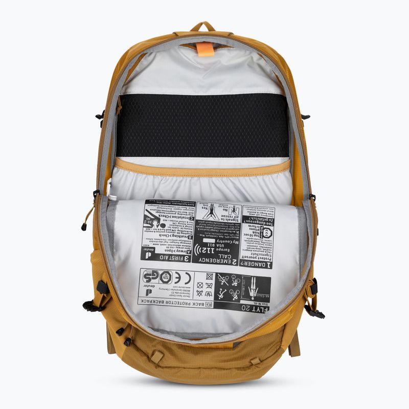 Zaino bici Deuter Flyt 20 l cannella/mandorla 4