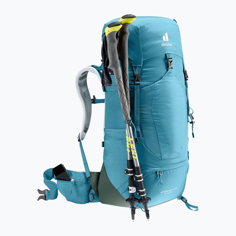 Zaino da trekking da donna deuter Aircontact Lite 35 + 10 l SL lagoon/ivy 7