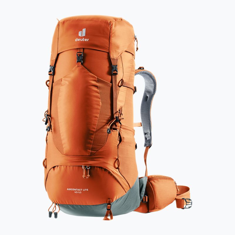 Zaino da trekking Deuter Aircontact Lite 40 + 10 l castagna/teal 2