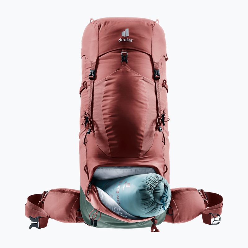 Zaino da trekking da donna deuter Aircontact Lite 45 + 10 l SL caspia/ivy 9