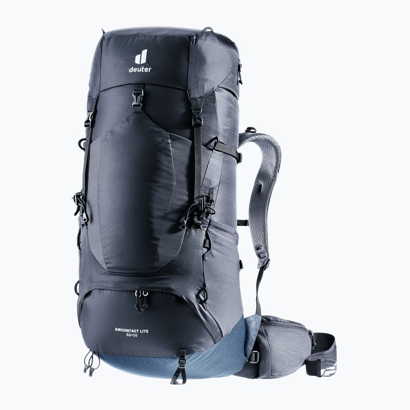 Zaino da trekking Deuter Aircontact Lite 50 + 10 l nero/marino 2