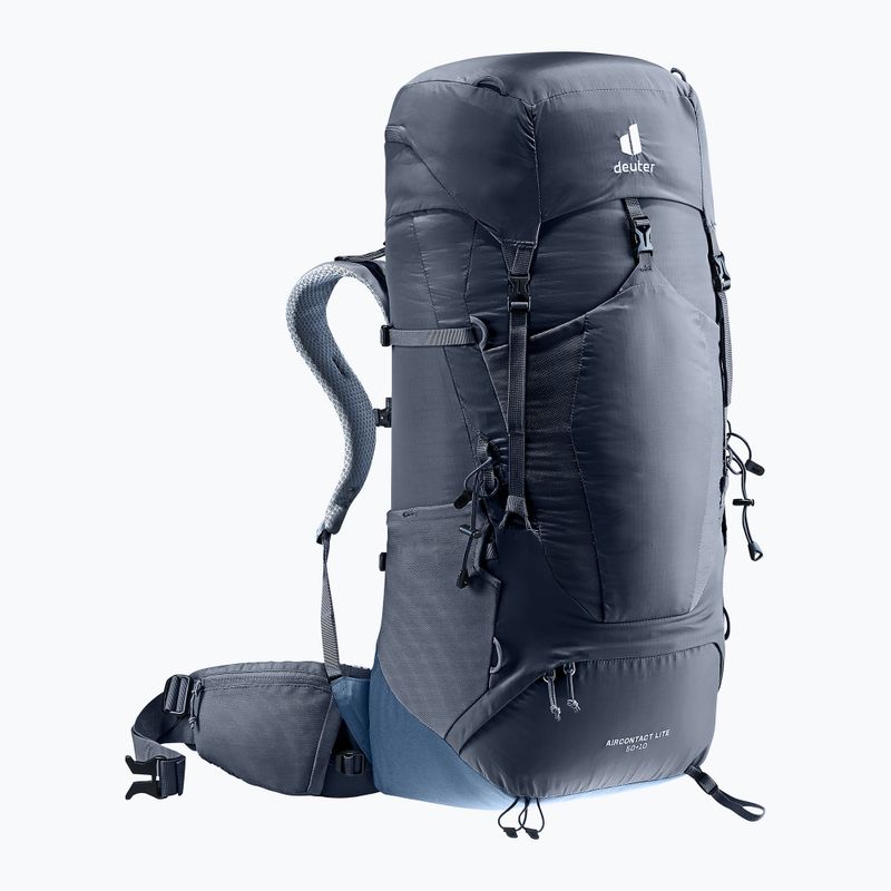Zaino da trekking Deuter Aircontact Lite 50 + 10 l nero/marino 3