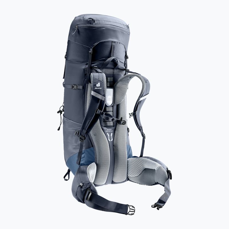 Zaino da trekking Deuter Aircontact Lite 50 + 10 l nero/marino 4