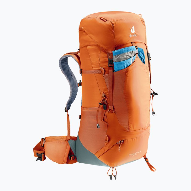 Zaino da trekking Deuter Aircontact Lite 50 + 10 l castagna/teal 7