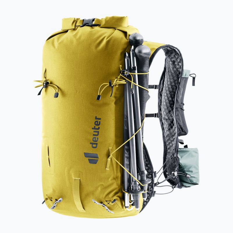 Zaino da arrampicata Deuter Vertrail 16 l curcuma/teal 2