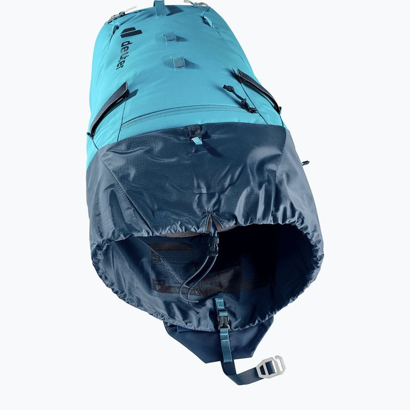 Zaino da arrampicata da donna deuter Guide 22 l SL lagoon/ink 5