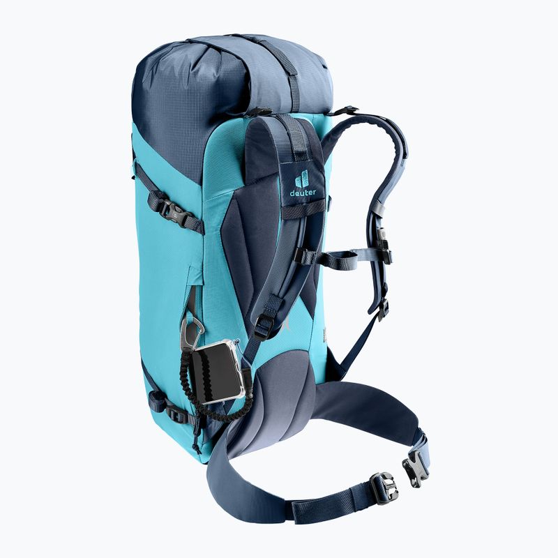 Zaino da arrampicata da donna deuter Guide 28 l SL lagoon/ink 6
