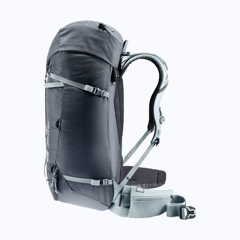 Zaino da arrampicata deuter Guide 34+8 l nero/scala 4