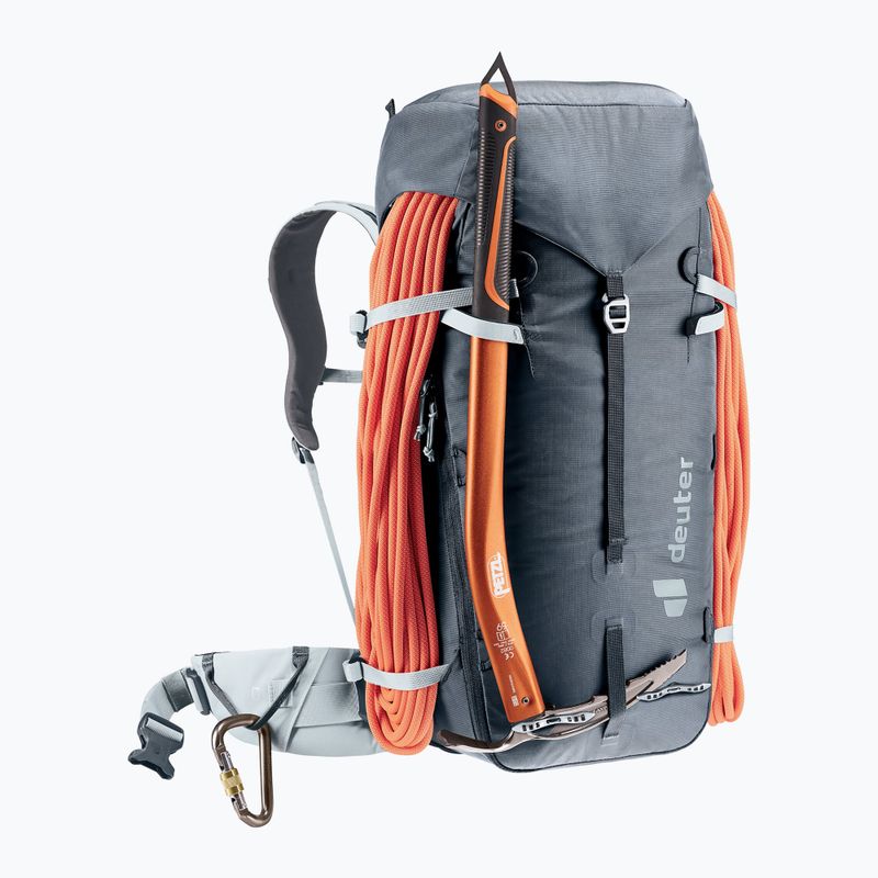 Zaino da arrampicata deuter Guide 34+8 l nero/scala 6