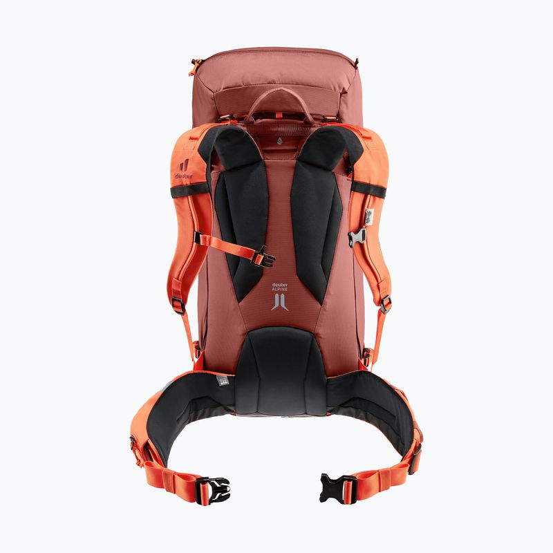 Zaino da arrampicata Deuter Guide 34+8 l sequoia/papaya 2