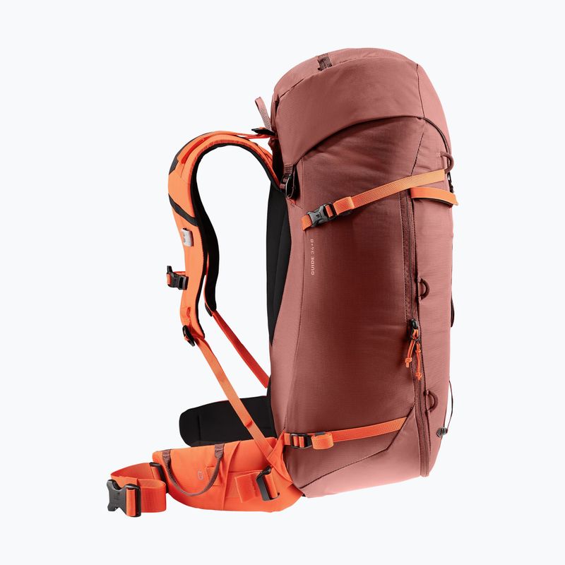 Zaino da arrampicata Deuter Guide 34+8 l sequoia/papaya 3