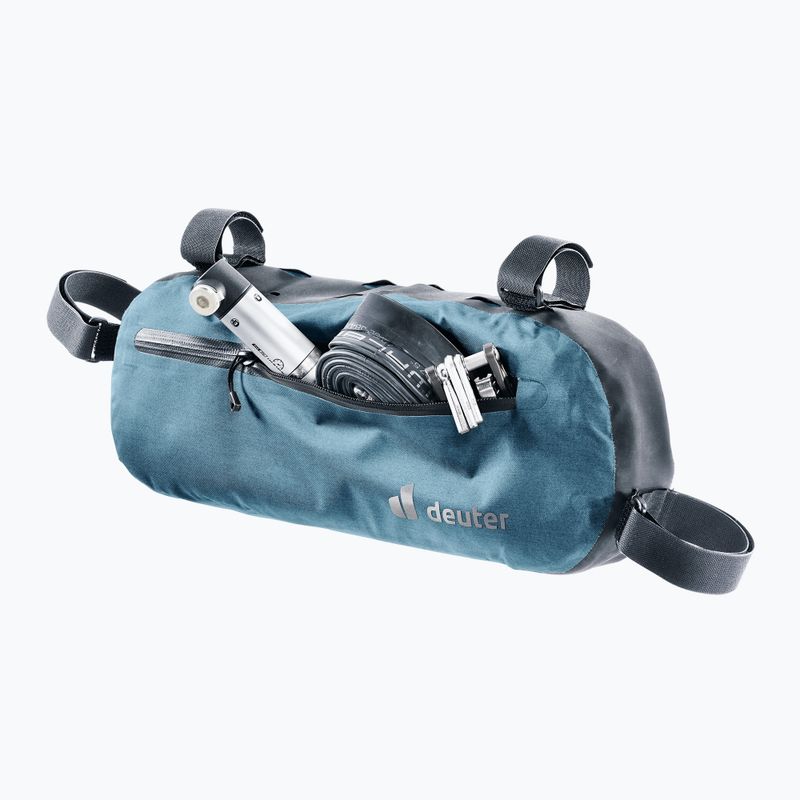 Deuter Cabezon FB 4 l atlantico/nero borsa da telaio per bicicletta 3
