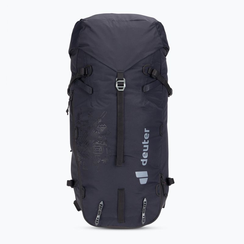 Zaino da arrampicata da donna deuter Guide 32+ l SL nero