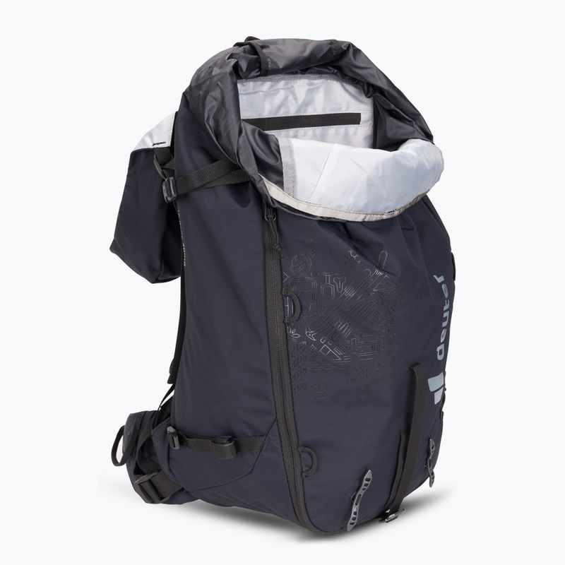 Zaino da arrampicata da donna deuter Guide 32+ l SL nero 4