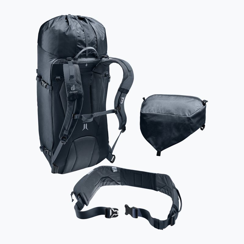 Zaino da arrampicata deuter Guide 34+8 l nero 8