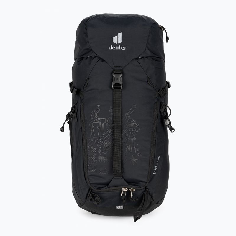 Zaino da trekking da donna deuter Trail 22 l SL nero
