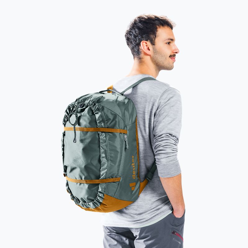 Deuter Gravity Rope Bag verde acqua/cannella 2