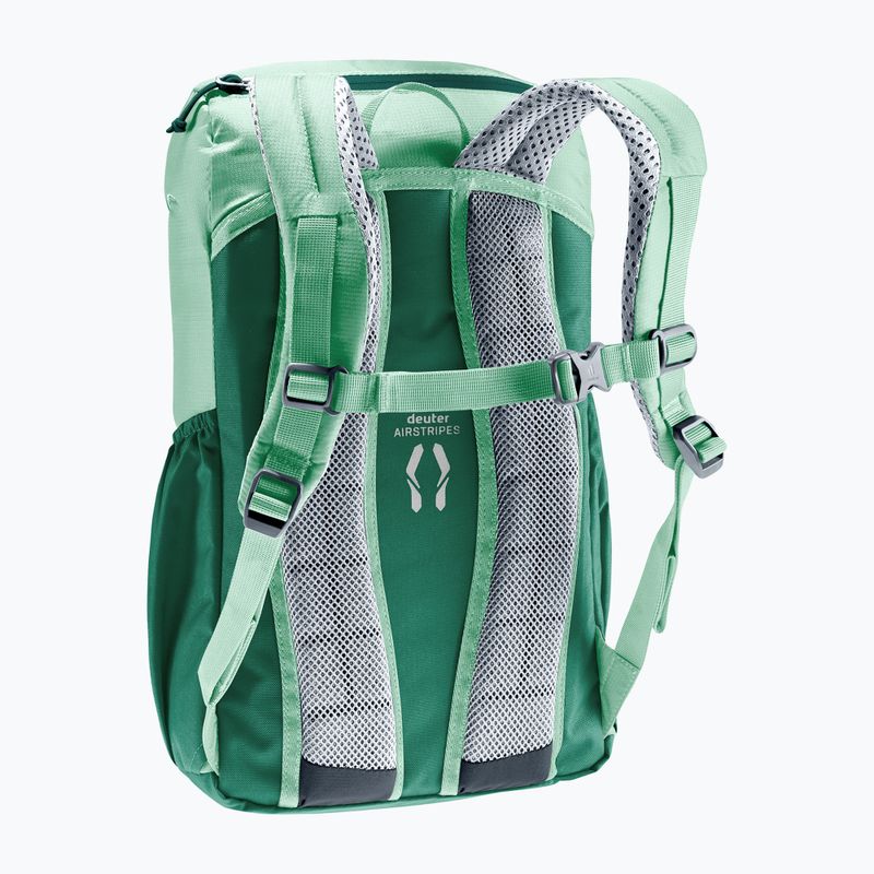 Zaino da escursionismo per bambini Deuter Junior 18 l, verde acqua e verde acqua. 4