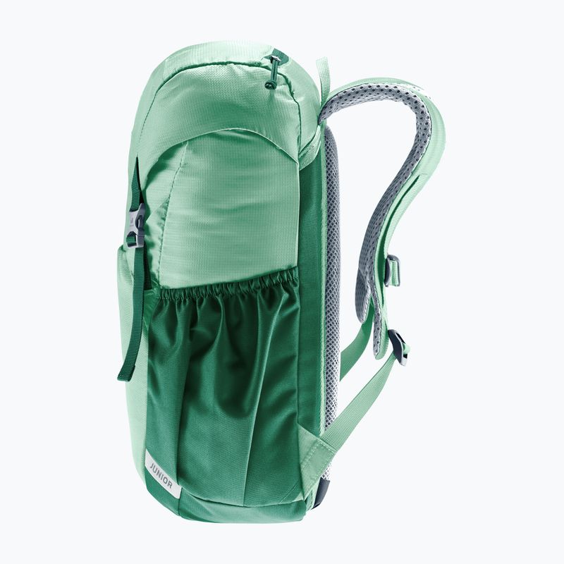 Zaino da escursionismo per bambini Deuter Junior 18 l, verde acqua e verde acqua. 5