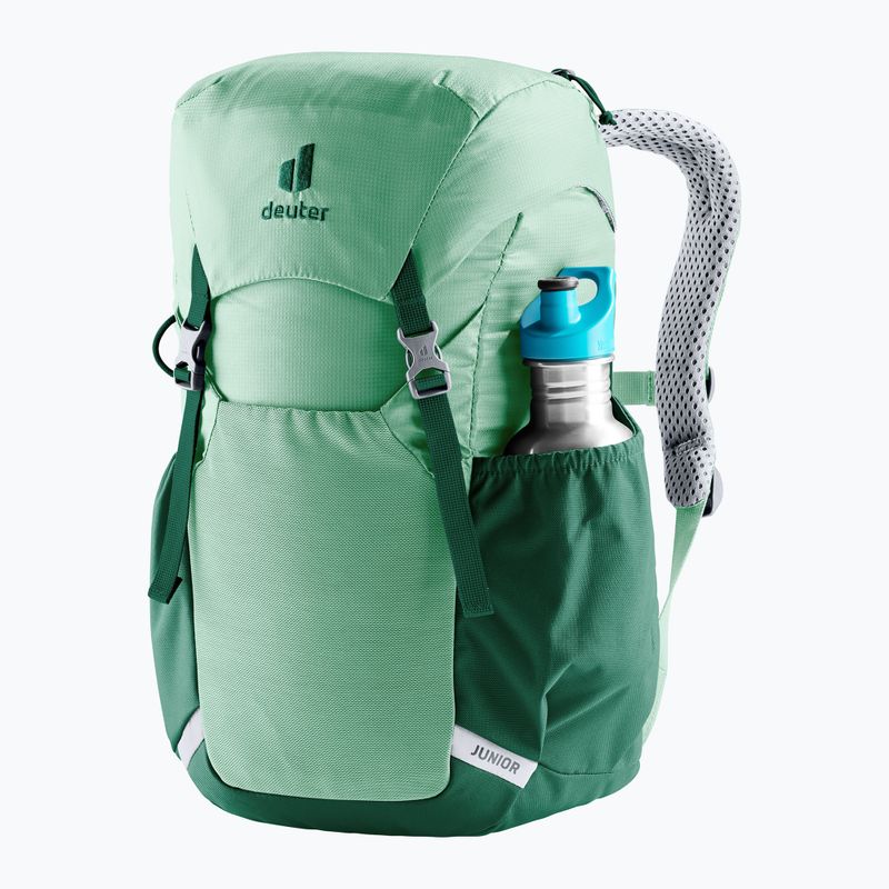 Zaino da escursionismo per bambini Deuter Junior 18 l, verde acqua e verde acqua. 7