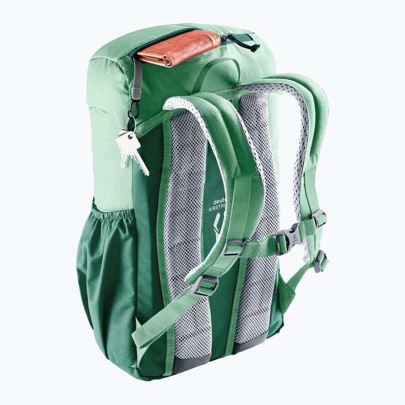 Zaino da escursionismo per bambini Deuter Junior 18 l, verde acqua e verde acqua. 8