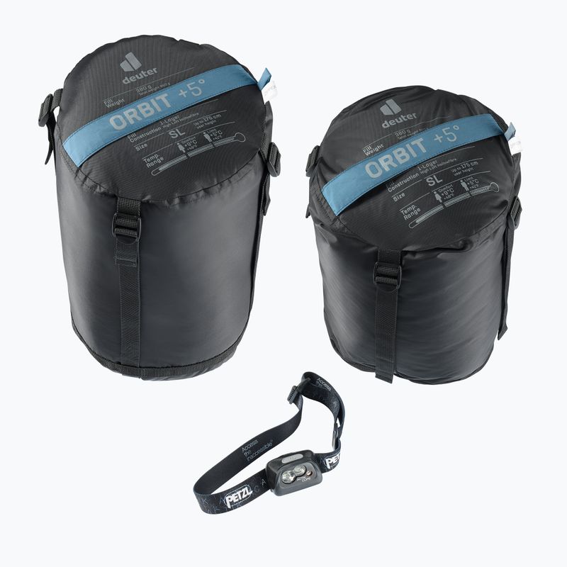 Sacco a pelo Deuter Orbit +5° SL atlantico/salvia 6