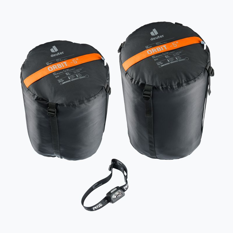 Sacco a pelo Deuter Orbit -5° SL castagna/salvia 6